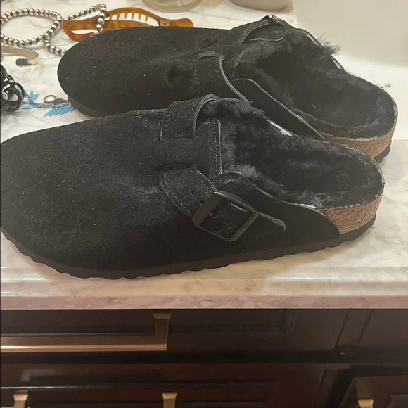 NWOT Birkenstock Boston Shearling Clog - Picture 11 of 12